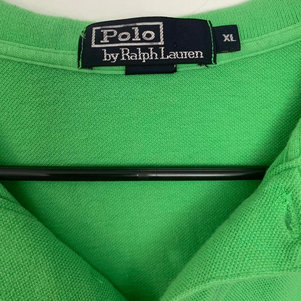 y2k Polo by Ralph Lauren Green Polo Short Sleeve Shirt - Size XL